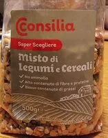 Mängden socker i Misto di legumi e cereali