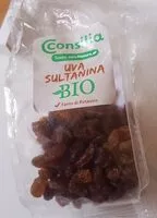 Mängden socker i uva sultanina