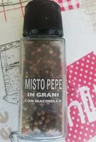 Mängden socker i Misto pepe