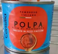 Mängden socker i Polpa fine di pomodoro