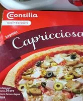 Mängden socker i Pizza capricciosa