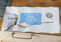 Mängden socker i Yogurt intero bianco naturale