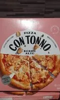 Mängden socker i Pizza con tonno bordo alto