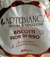 Mängden socker i Biscotti fior di riso