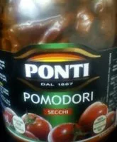 Mängden socker i pomodori secchi