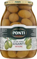 Mängden socker i Olive verdi giganti intere