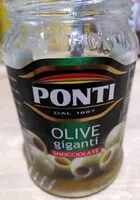 Mängden socker i Olive giganti