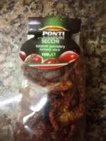 Mängden socker i Pomodori secchi