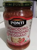 Mängden socker i Pomodoro e Parmigiano Reggiano