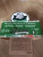 Mängden socker i Ravioli met ricotta en spinazie