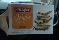 Mängden socker i Wafers al cacao
