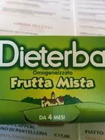 Mängden socker i Omogeneizato frutta mista