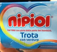 Mängden socker i Omogeneizzato trota con verdure