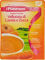 Mängden socker i Verdure cremose vellutata di carote e zucca