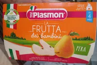 Mängden socker i La frutta dei bambini Pera omogeneizzato