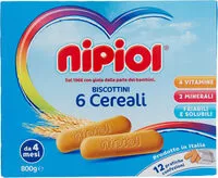 Mängden socker i Biscottini cereali