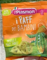 Mängden socker i I Paff - Piselli e mais dolce