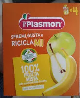 Mängden socker i 100% frutta mista