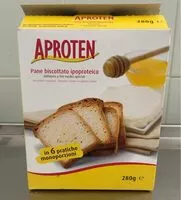 Mängden socker i Pane biscottato ipoproteico