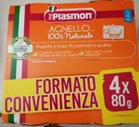 Mängden socker i Omogeneizzato agnello