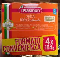 Mängden socker i Plasmon pera