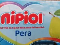 Mängden socker i nipiol omogeneizzato pera