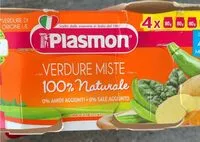 Mängden socker i Verdure miste omogeneizzato