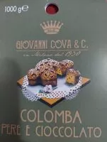 Mängden socker i Colomba pere e cioccolato