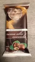Mängden socker i Crostatine crema nocciola