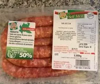 Mängden socker i Salsiccia