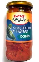 Mängden socker i Sauce tomates cerises entières & basilic
