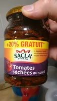 Mängden socker i Tomates séchées au soleil