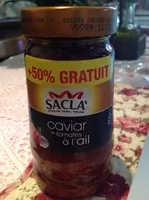 Mängden socker i Caviar de tomates à l'ail