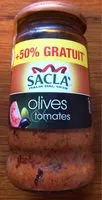 Mängden socker i Sauce olives et tomates