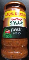 Mängden socker i Pesto Rosso Sacla Italia 290g +50%gratuit