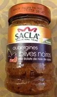 Mängden socker i Aubergines &olives noires aux éclats de noix de cajou