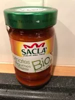 Mängden socker i Tomates légumes sauce