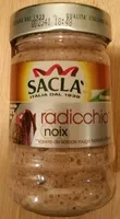 Mängden socker i Sauce radicchio & noix