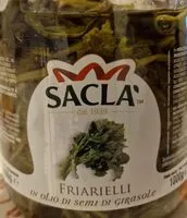 Mängden socker i Friarielli in olio di girasole