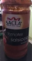 Mängden socker i Tomates salsiccia