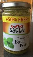 Mängden socker i Classic Basil Pesto