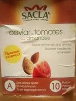 Mängden socker i Caviar de tomates aux amandes