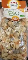 Mängden socker i CONCHIGLIE TRICOLORE BIO 500GR