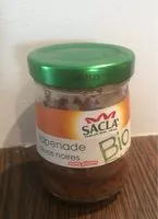 Mängden socker i Tapenade olives noires Bio