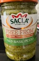 Mängden socker i No 9 Basil Pesto