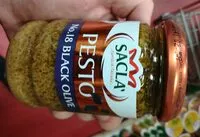 Mängden socker i Sacla black olive pesto