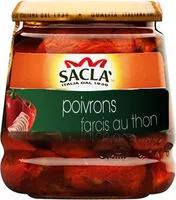 Mängden socker i POIVRONS FARCIS AU THON  280G