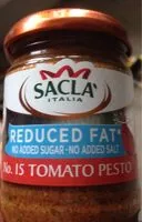 Mängden socker i Reduce Fat Tomato Pesto With Tofu