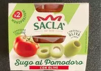 Mängden socker i Sugo al pomodoro con olive