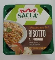 Mängden socker i Risotto ai funghi Saclà